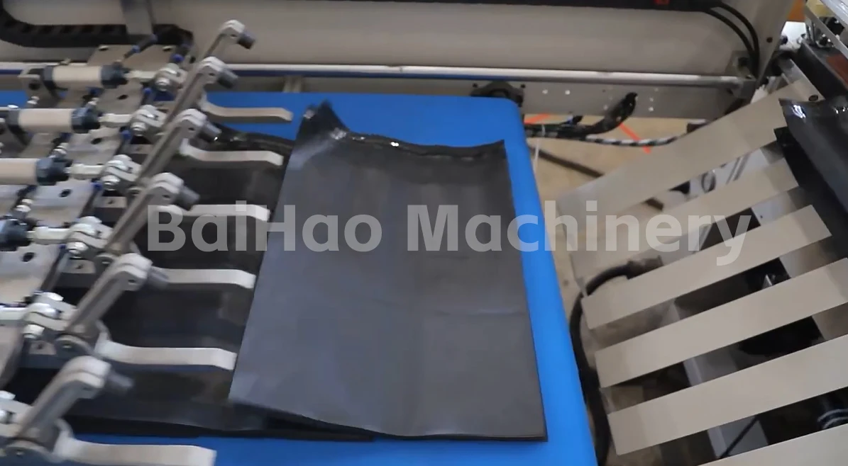 Automatic High Speed DHL Biodegradable Courier Money Bag Making Machine Duty Free Bag Express Mail Bag Making Machine