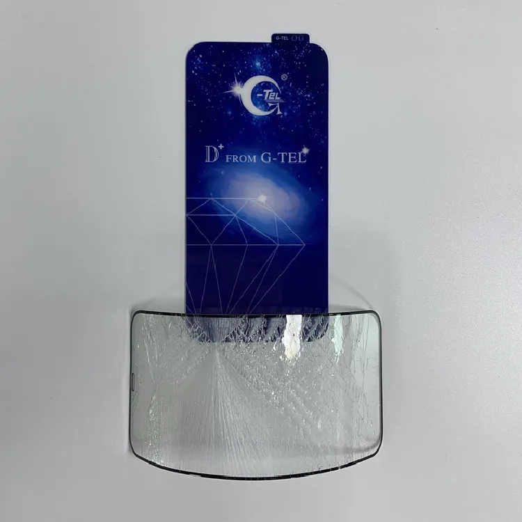 G-TEL D + большая изогнутая защитная пленка из закаленного стекла с уровнем твердости 9h Защитная для экрана в течениi 13 pro max экран протектор сверкающих стекло iPhone 14 Pro
