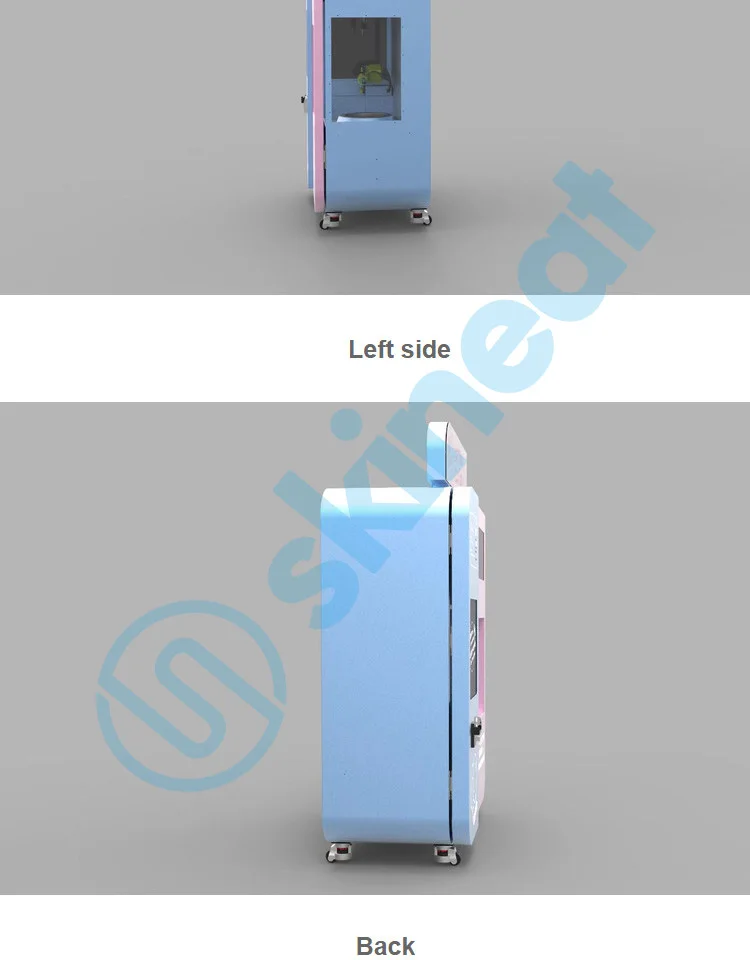 Industrial Fully Automatic Candy Floss Machine With Different Shapes Cotton Candy for Shops Retail