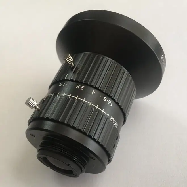 Objectif De Caméra 16mm Focale Fixe - Monture CS, Résolution 3MP, Haute Définition Pour CCTV Et Sécurité