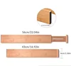 Couleur bois Long (43-56 cm) ensemble de 4 pièces