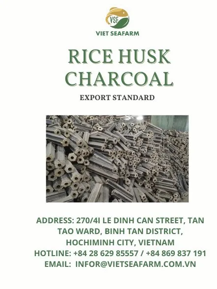 Rice Husk Charcoal - Durable and Efficient Fuel Source