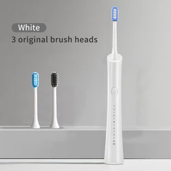 Оптовая продажа Портативная звуковая электрическая зубная щетка с мягким Мотором для ухода за полостью