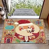 Imitation coconut palm Christmas mat-8