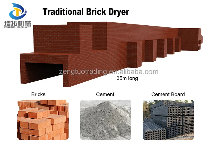 Egg Tray Traditional Drying Line / Conveyor Belt Dryer / Brick Oven