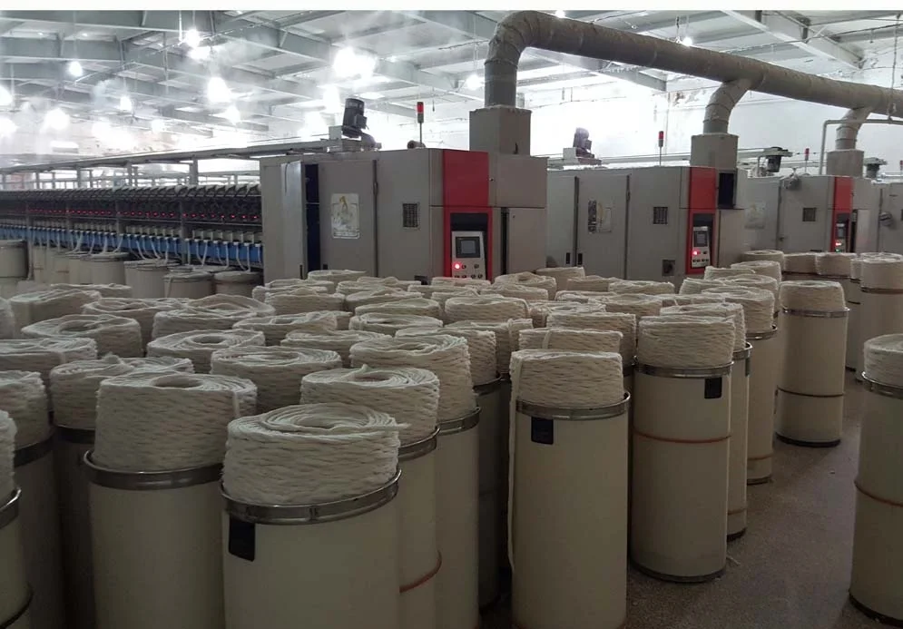 Recycled NE 6s Open End Cotton Mix Polyester Knitting Working Gloves Yarn