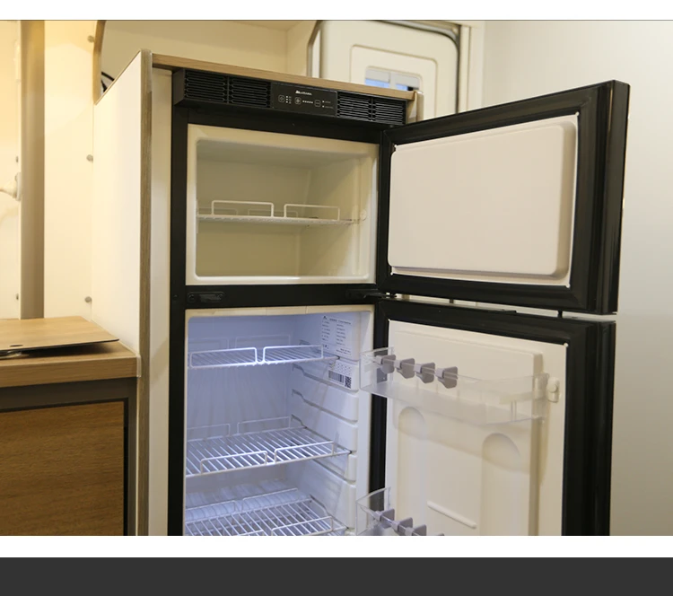 Dual Zone 12V Compressor Refrigerator for RV & Marine Boat Use ...