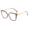 Cadre marron motif léopard