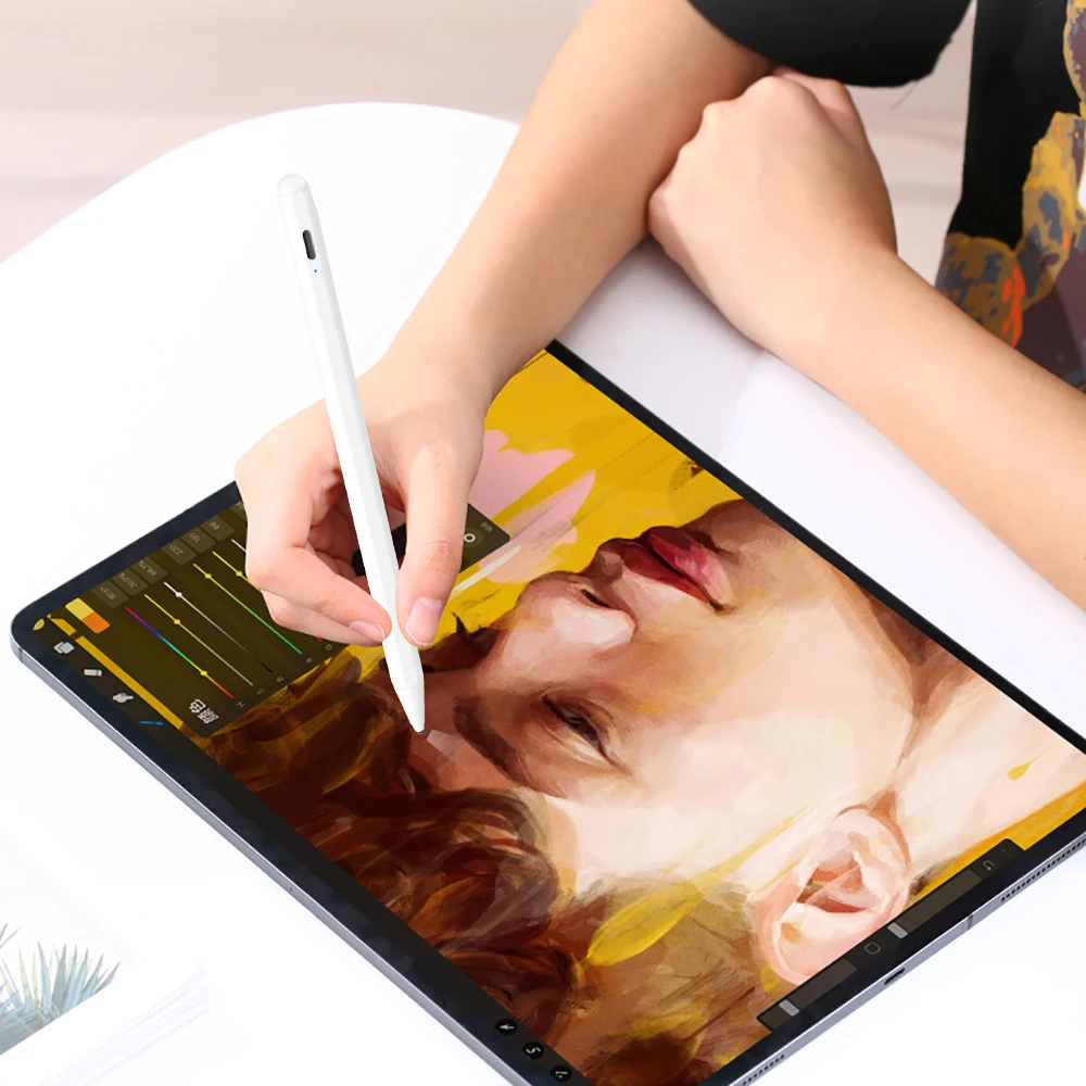 Универсальный сенсорный экран планшета активный карандаш сенсорный Стилус ручка с тонким наконечником для android и IOS емкостный экран телефона
