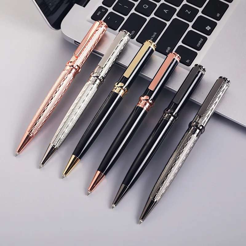 High Quality Luxury Expensive Ballpoint Pens Metal Engraved Ball Pen