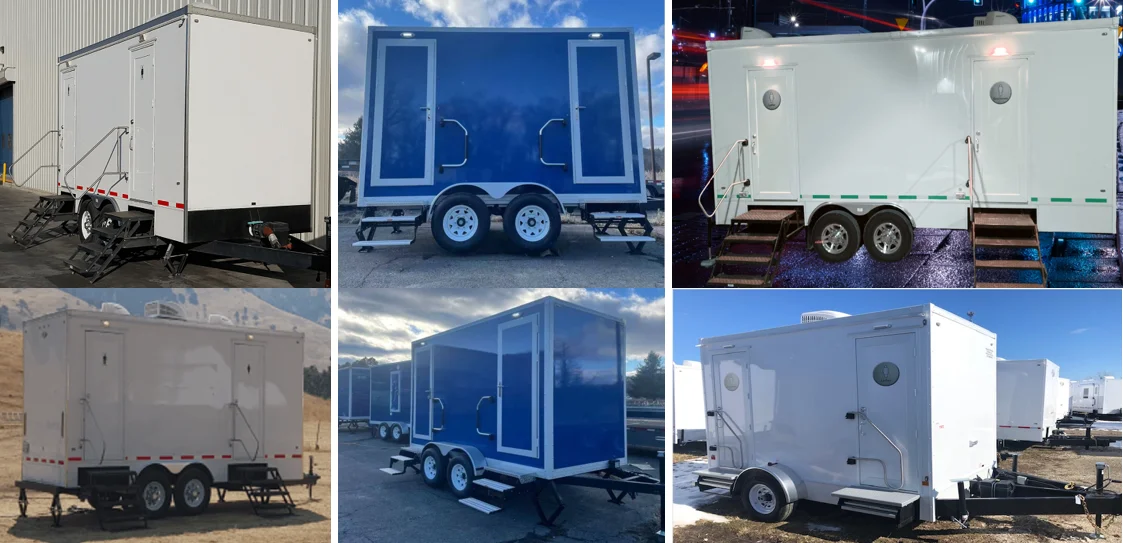 Portable Restroom Trailer Luxury Australian Trailer With Bathroom