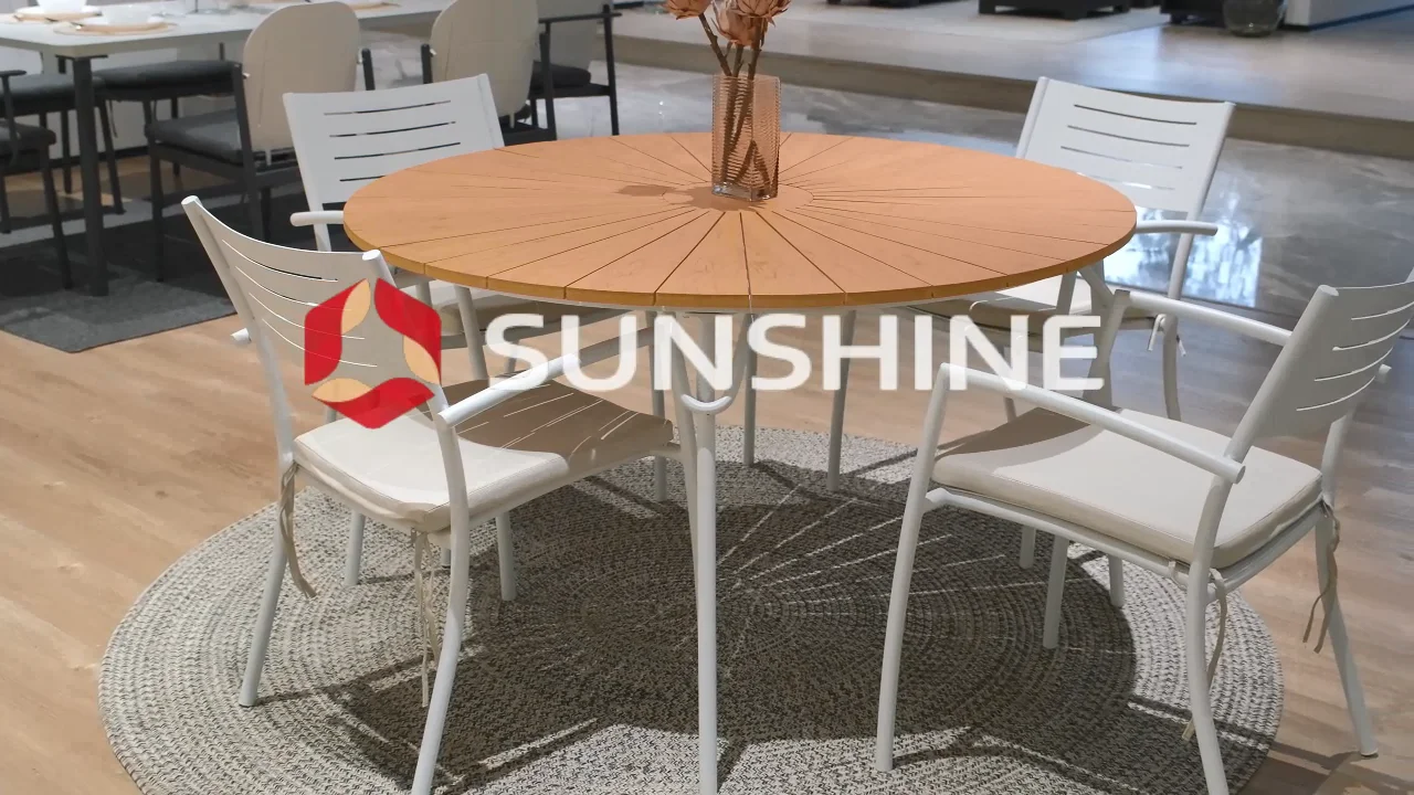 Restaurant Table And Chair Design Furniture White Aluminum Dining Chair