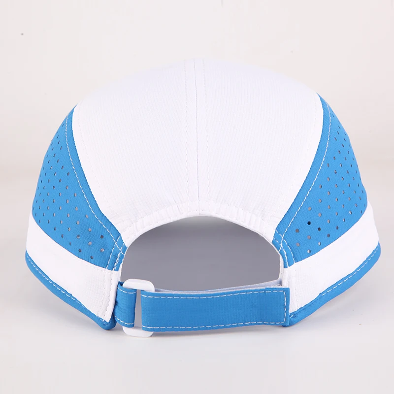 Custom Design Your Own Logo Sports Camp Hat Plain 5 Panel Camping Cap Blank Nylon Running Hat