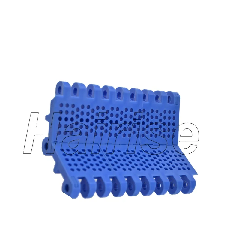 New Design Customized Belt Conveyor with PP POM Material Har800 Series Perforated Flat Top Modular Belt in Good Quality