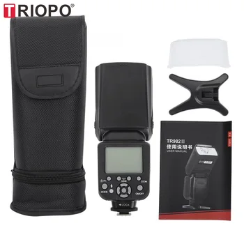 TRIOPO TR-982III TR982III 2.4G TTL HSS 1/8000 Wireless Master Slave Flash Speedlite for Canon Nikon SLR Camera Light Speedlight product image