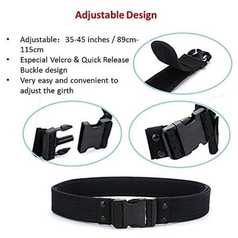 Mountaineering Modular Equipment System Security Tactical Belt Duty Utility Versatile Modular Versatile Design Work Hunting Belt