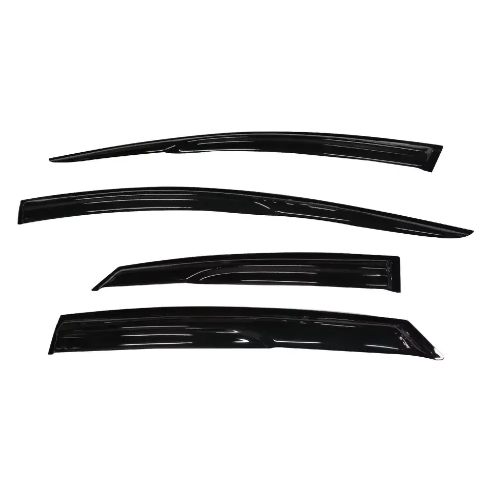 Car Window Deflectors Rain Guards for Enhanced Visibility and Protection From the Elements