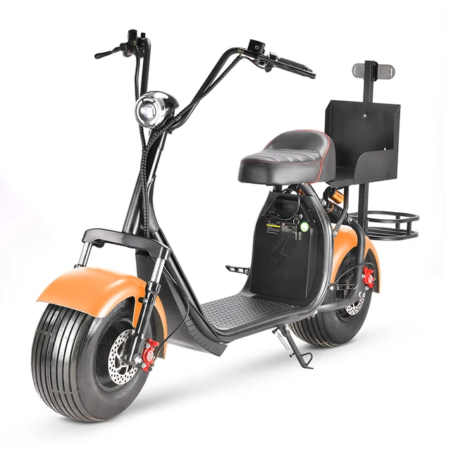 2000w fat tire electric scooter with golf bag holder 2 wheels electric scooters golf cart one person scooter golf