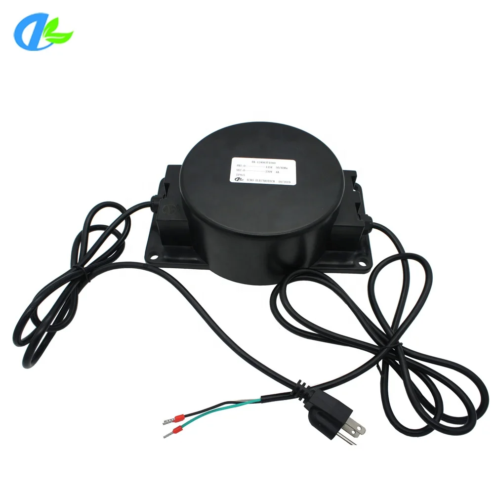110V 120V 220V 230V 240V to 12V 24V 36V IP67 Transformer for Halogen Lamp Pool Light Safety Fused Waterproof Transformer manufacture