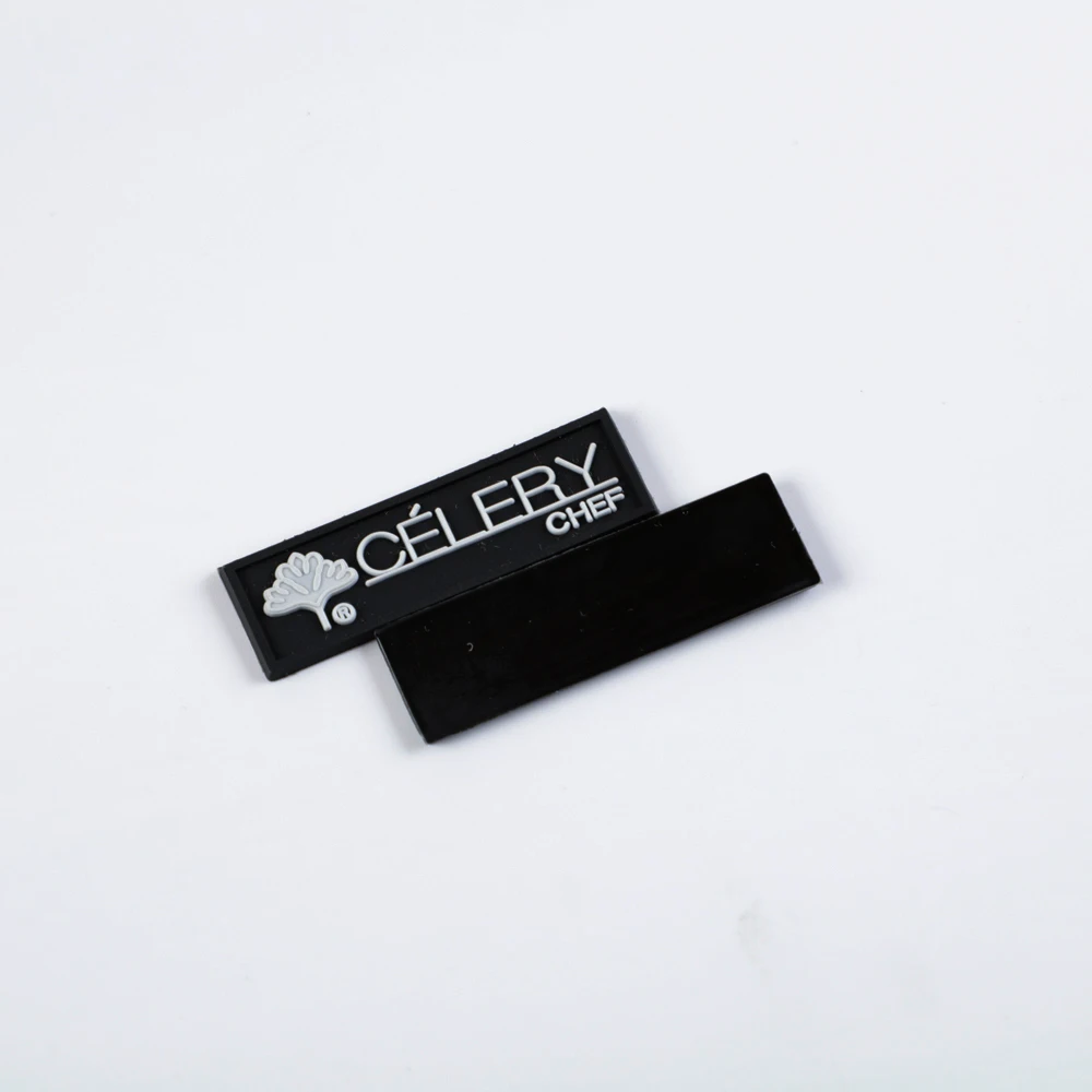 Factory Manufacture Guaranteed Quality Unique Custom 3D Rubber Label Garment Silicone Clothing Labels
