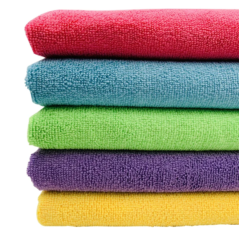 210gsm 100% Polyester Microfiber Terry Fabric For Towel - Buy ...