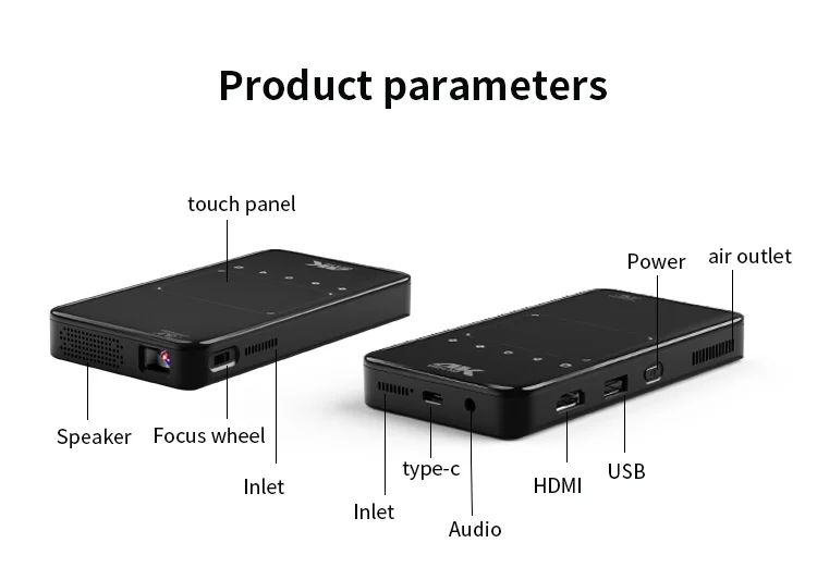 Oem Odm Smart Android Tv Video Proyector Native Full Hd 1400 Lumens