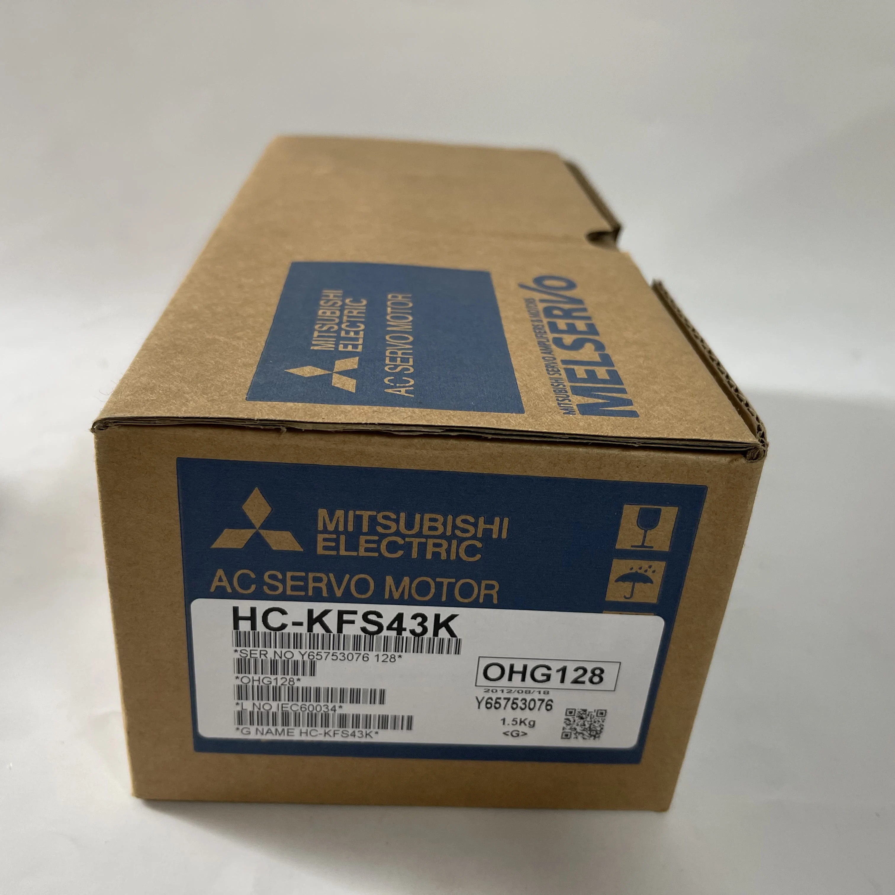 Mitsubishi AC Servo Motor HC-KFS43K