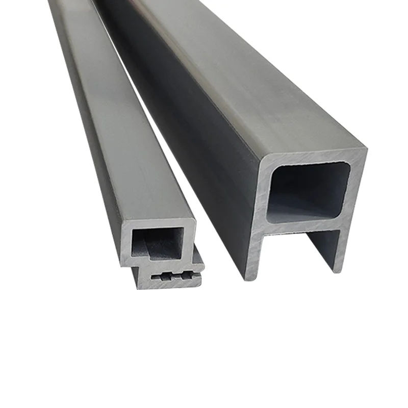 High Quality UPVC Plastic Extrusion for Doors Windows Frames LED Profiles Included Custom Cutting Processing Service