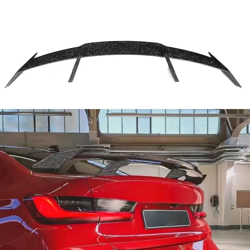 Forged Carbon Fiber Accessories Mp Style Rear Wing For BMW G82 M4 G83 Carbon Fiber