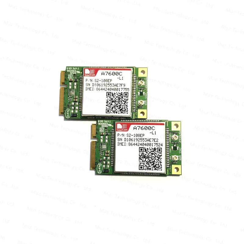 Source SIMCOM LTE Cat1 Module A7600C-L1 PCIe 4g Module A7600C1 PCIe with Best Price Cat. 1 Wireless Modem GSM/GPRS/EDGE Multi-Band on
