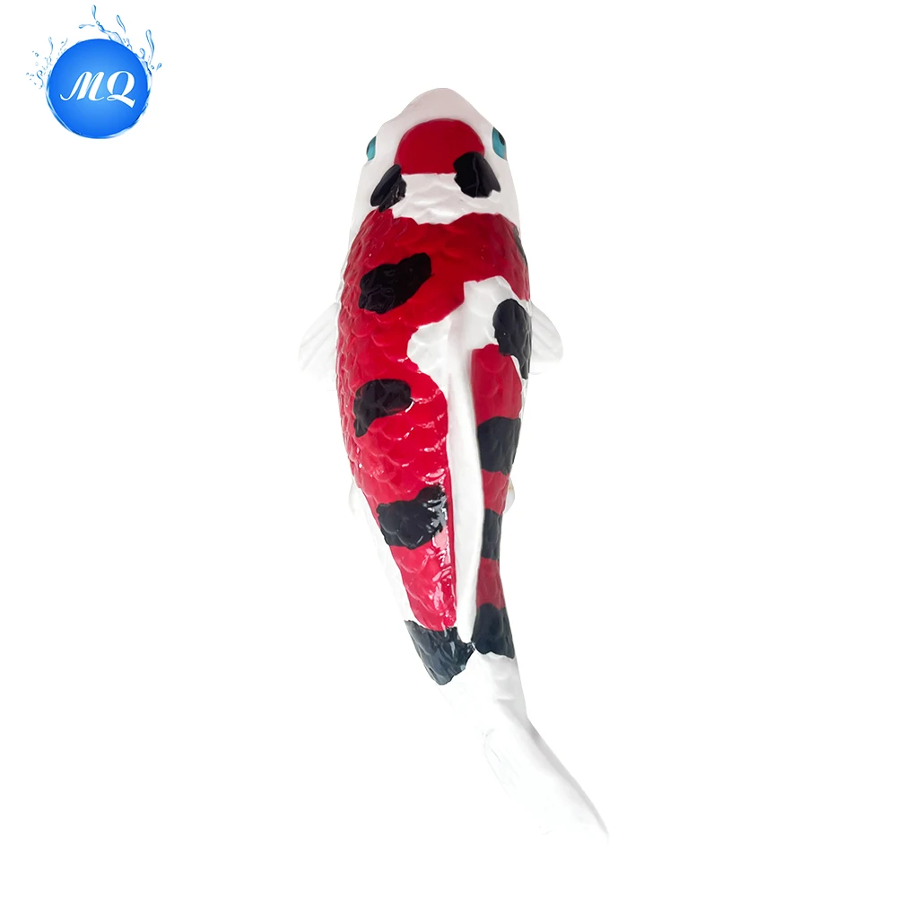 Plastic Solid Asian Fish Model Koi Model Toy Fresh Water Fish Decoration Carp Child Cognition Asian Carp Education Beach Fish