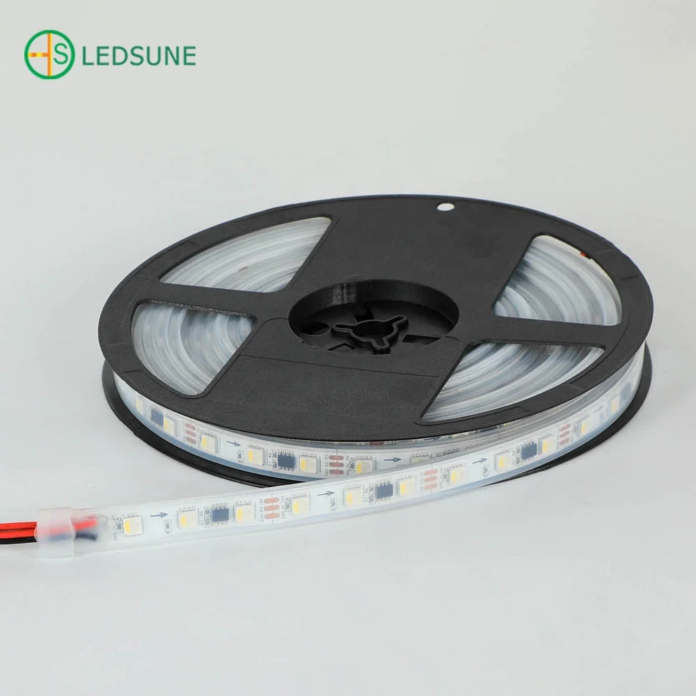 RGBWW Addressable Led Strip 12V 24V TM1814 Digital Pixel Tape ...