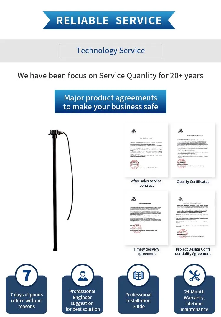 Cuttable Wireless Gas Station Capacitive Fuel Escort Td Ble Tank