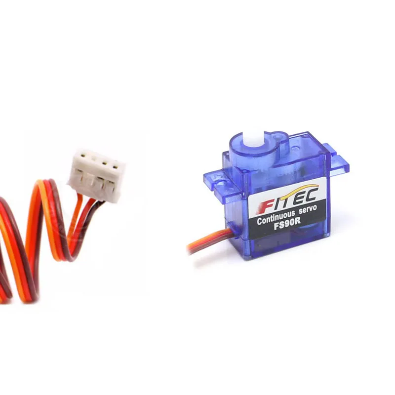 Feetech  Intelligent Car Robot Micro Servo Motor FS90R Wheel with Rc Car  Compatible with Grove Connector Seeed