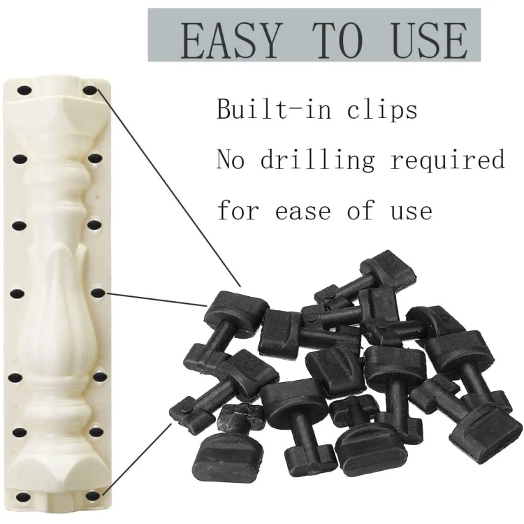 Abs Plastic Concrete Balustrade Baluster Molds For House Balcony Buy Competitive Price