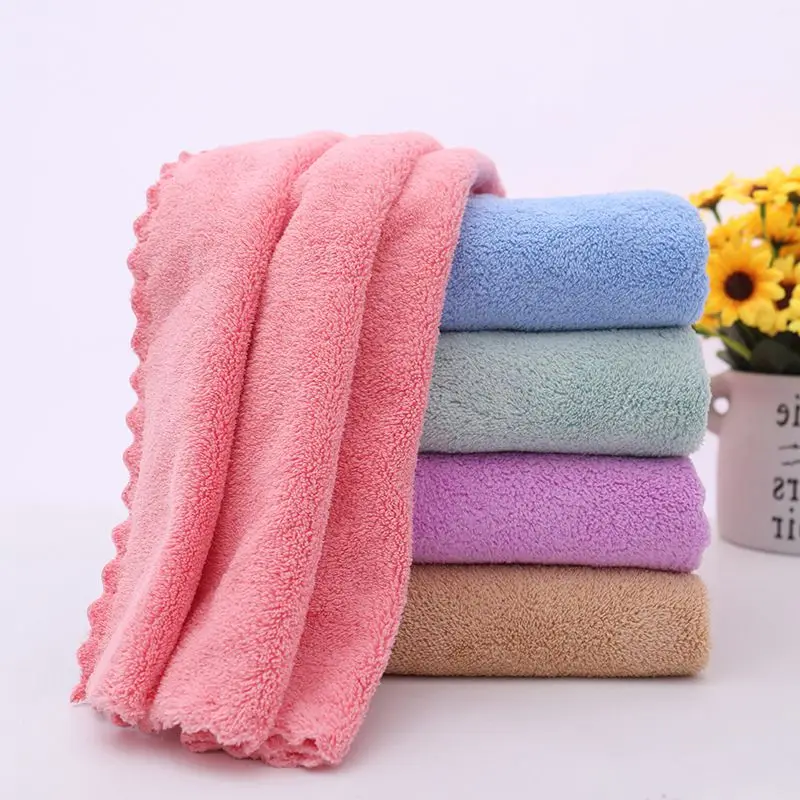 Wholesale Cheap Microfiber Towel 80% Polyester 20% Polyamide Coral Fleece Bath  Towel Gift Soft Face Towel - China Towel and Bath Towel price