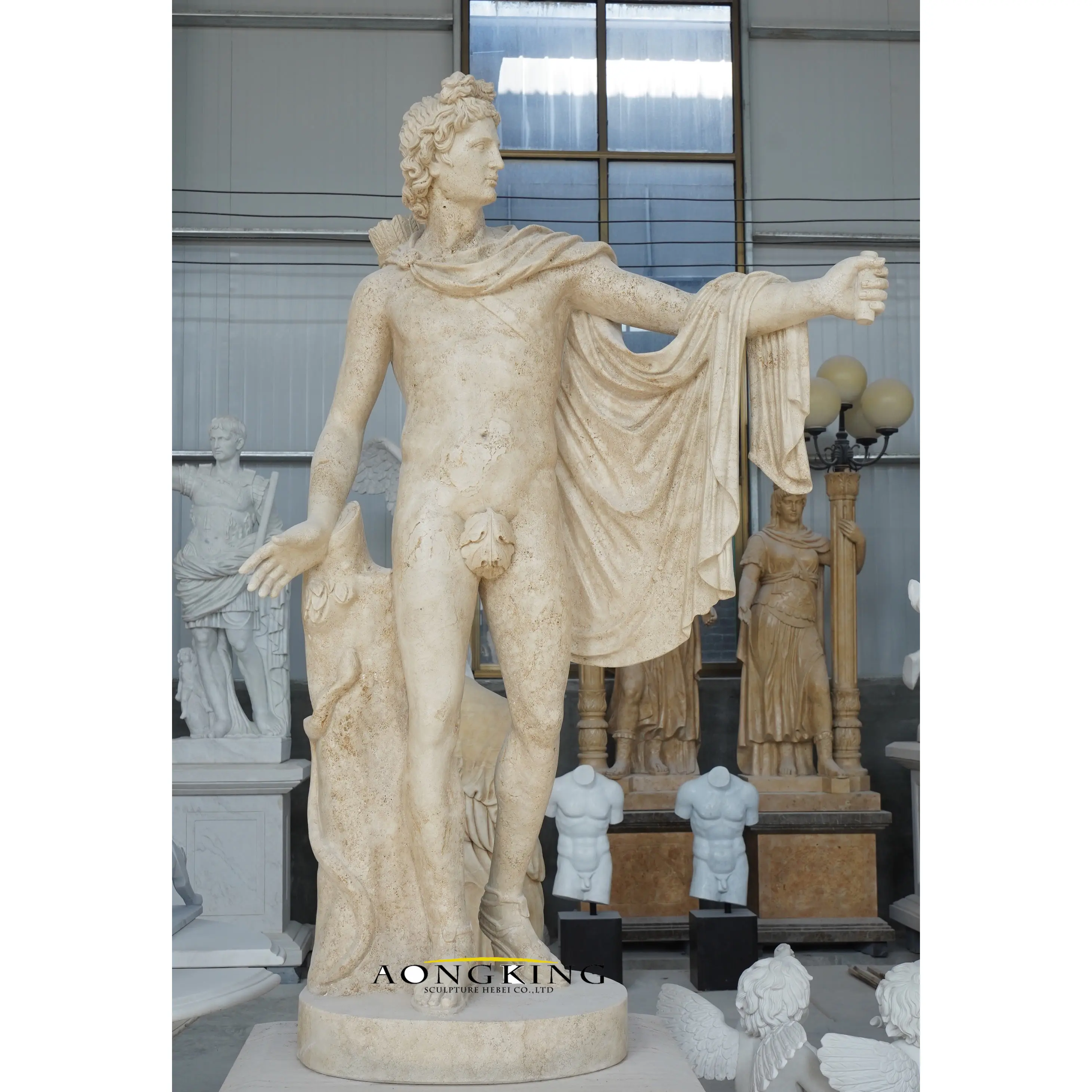 現代の戦士騎士と戦馬の像彫刻 天然大理石 手彫り| Alibaba.com