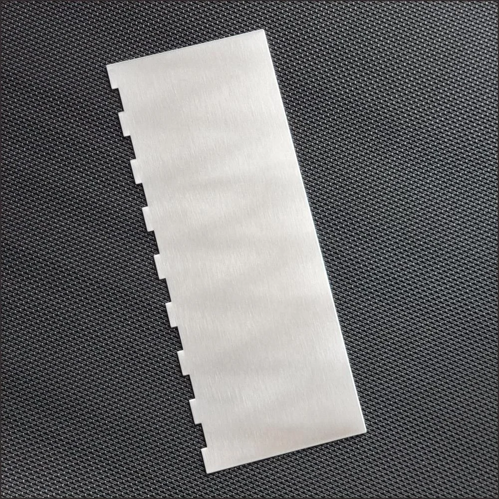 AK бесплатный образец Пользовательский логотип украшения расческа Кондитерские инструменты для выпечки кухонная утварь скребок торта из нержавеющей стали