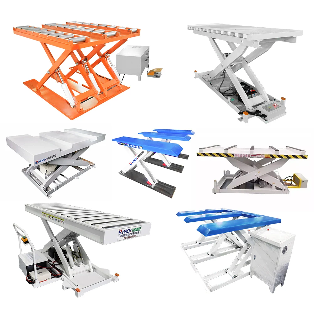 Fixed Portable Stationary  Platform Electric Hydraulic Scissor Lift Table