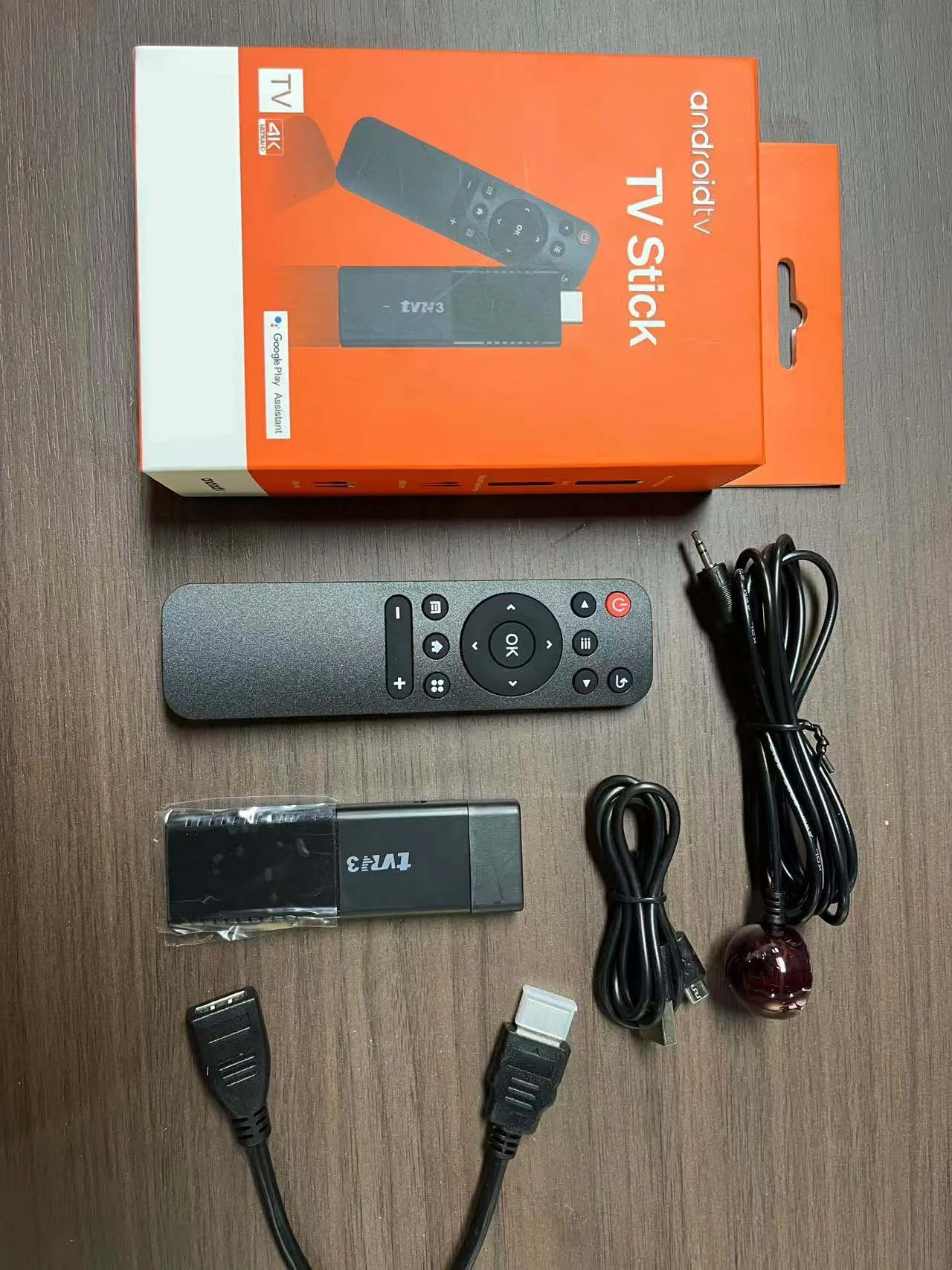 Mortal TVR3 Android 15.0 TV Stick - 4K Multi-Language Player