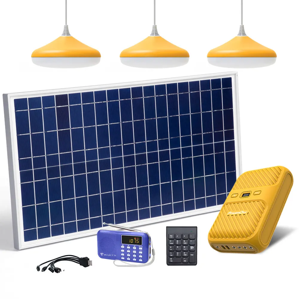 Portable Paygo Solar Generator Home System With Solar Panels For Light Buy Solar System For 5597