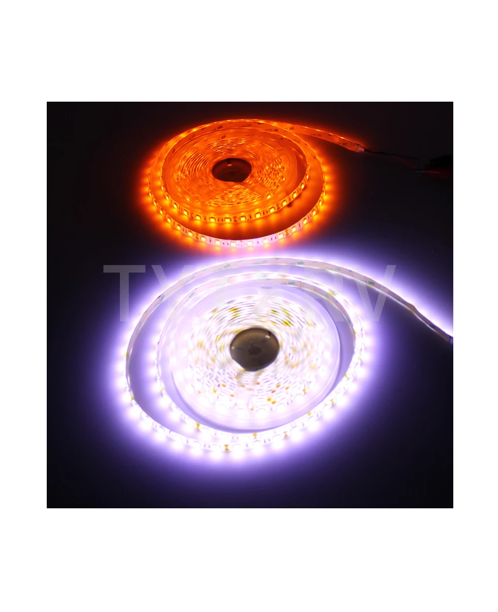 TYTXRV DC12V 2.1A RV Retrofit Soft Light Bar Cold/Warm White Ultra-fine LED Strip