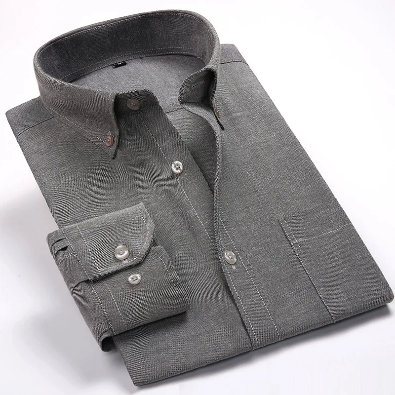 Men Dress Shirts Men Custom Casual 