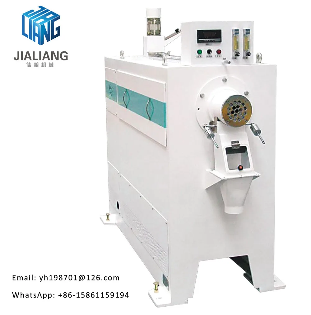 Paddy Rice Polisher Milling Machine with CE Destoner and Husk