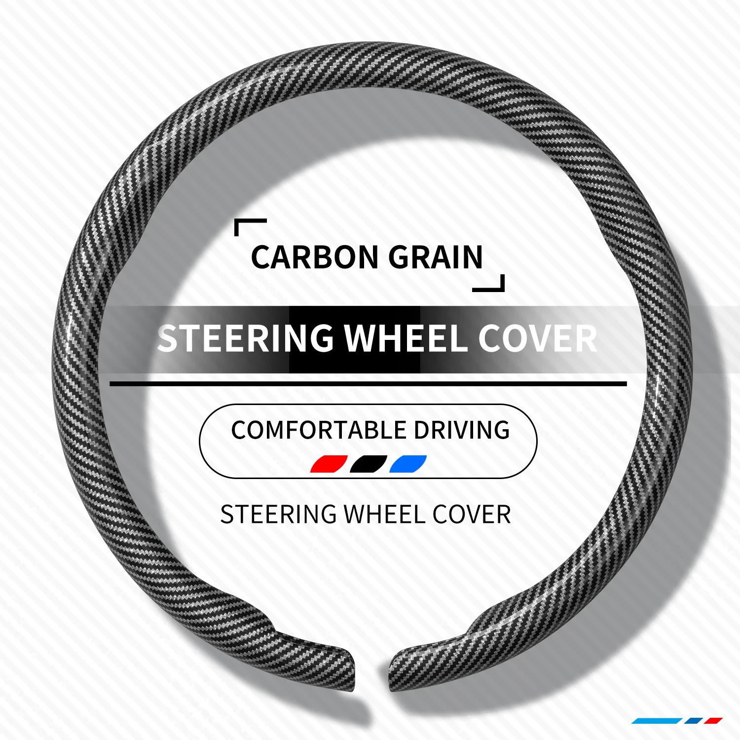Car Steering Wheel Cover Display Rack for Carbon Fiber Microfiber Plastic Pu Cover Leather Silicone Car Steering Wheel Cover