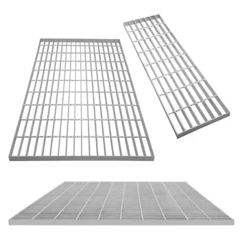 Welded Stainless Ramps Mild Steel Truck Hot Metal Suspended Walkway Hinged Tungsten Grating Cover Floor Singapore Stairs Factory