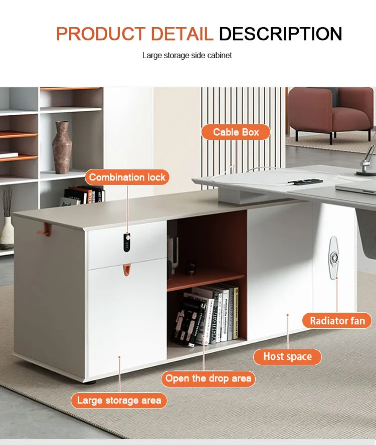 Liyu Modern Small Office Table Desks Furniture Home Executive Office