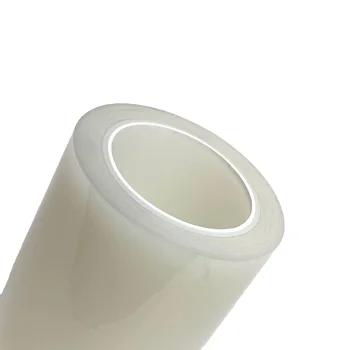 milky white Silicone Quality Control 50um pet film plastic rolls pet diffusion film plastic film packaging materials