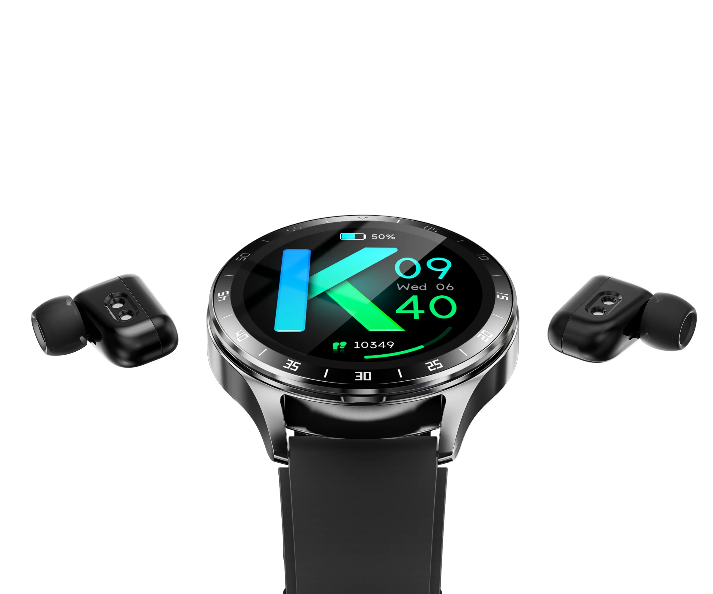 2 in 1 Smartwatch DW2 2024 Hot Sale Smart Watch for Men Sport Smart Watch with Earphone