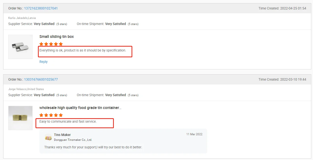 Customized Empty Square Slip Lid 1 2 4 6 8 Oz Metal Tin Can Rose Gold Packaging Candle Tins Box